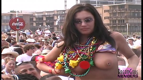 Girls Flashing At Bikini Beach Party thumbnail