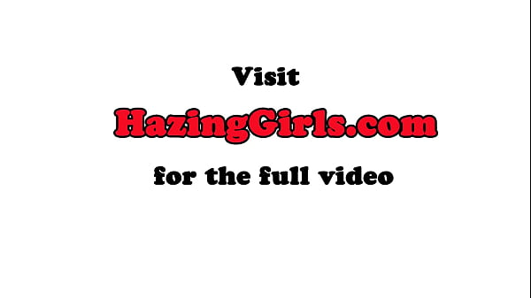 Hazingamateurpussylicked during initiation