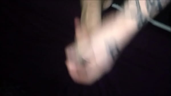 wanking my hard big cock