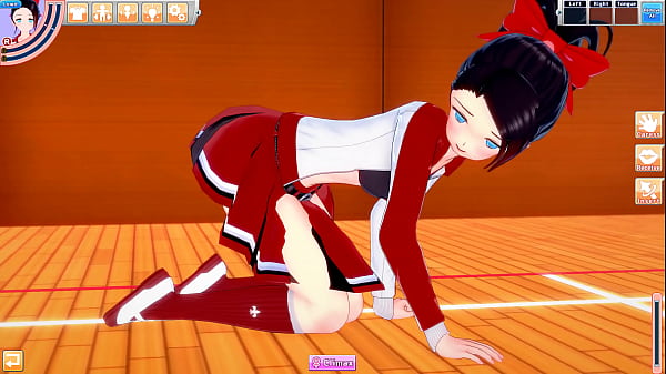 Nonton Hentai Cheerleader Maria Bangs Guy In Gym thumbnail