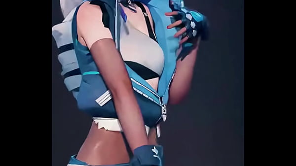 An icy genshin fighter shows off her bold style in denim and fur her silver hair glowing with cold allure beauty and danger walk hand in hand&hellip; ready to uncover her secret bio link waiting 