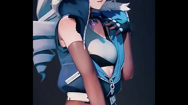 An icy Genshin fighter shows off her bold style in denim and fur, her silver hair glowing with cold allure. Beauty and danger walk hand in hand&hellip; ready to uncover her secret? Bio link waiting. 