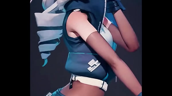 An icy genshin fighter shows off her bold style in denim and fur her silver hair glowing with cold allure beauty and danger walk hand in hand&hellip; ready to uncover her secret bio link waiting