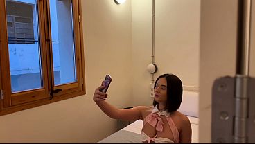 Nonton Carita De Angel Con Enormes Tetas Naturales Me Hace Una Cubana Y Despues La Follo Duro Pov Ewe Sweet thumbnail