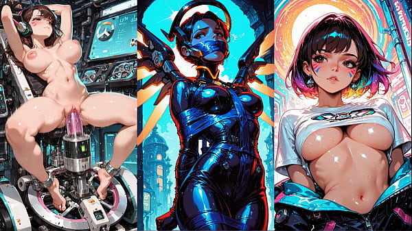 UlTIMATE Overwatch splitscreen hentai AI HMV PMV 