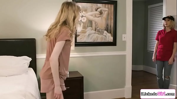 Mackenzie moss is so happy knowing her lesbian girlfriend carter cruise is proposing she willingly spreads her legs lets her lick her pussy