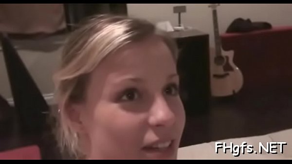 Fang visitsmouth and wanton teen blonde maiden s vag