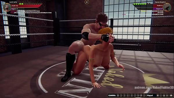 LordJerle VS Karen_Krash Naked Fighter 3D