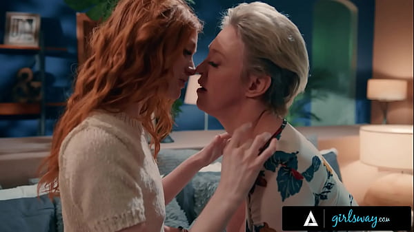 Play MP4 - GIRLSWAY - Femdom MILF Dee Williams Has Naughty Sex With TIED UP Petite Redhead Scarlet Skies