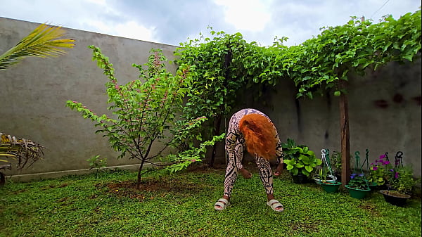 Jumpsute try on haul with nude dance and ass pov