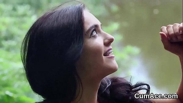 Fascinating chick loves a deepthroat and plenty of love juice on her face 