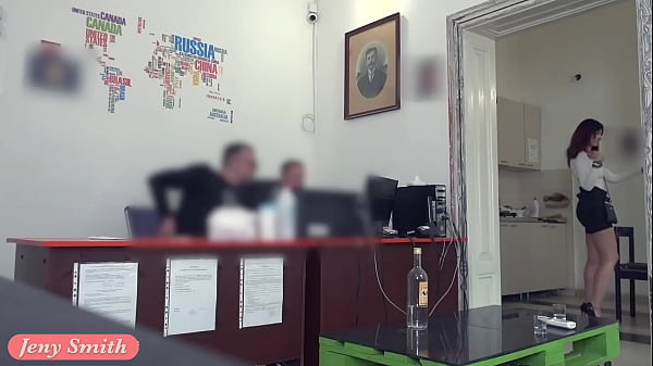 Play MP4 - Jeny Smith caught naked in hostel&period; Reception guys are shocked&period; Real situation 2022