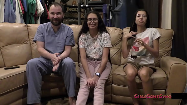 The sister's 1st gyno exam angel santana & aria nicole 