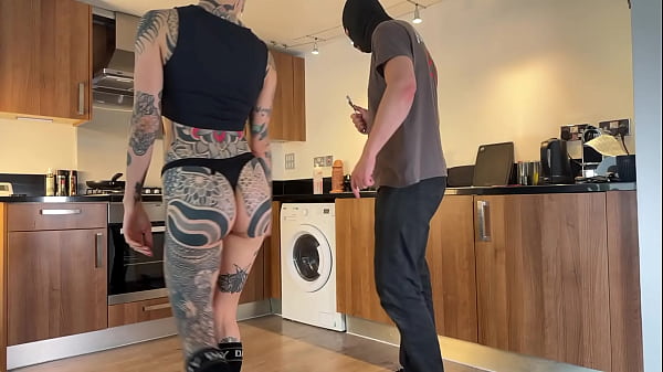 The repairman to fix it or fist it 