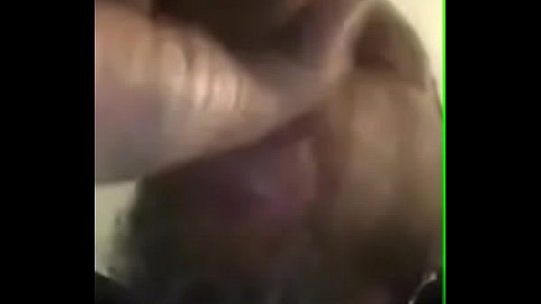 blindfolded BBC waiting on the couch 