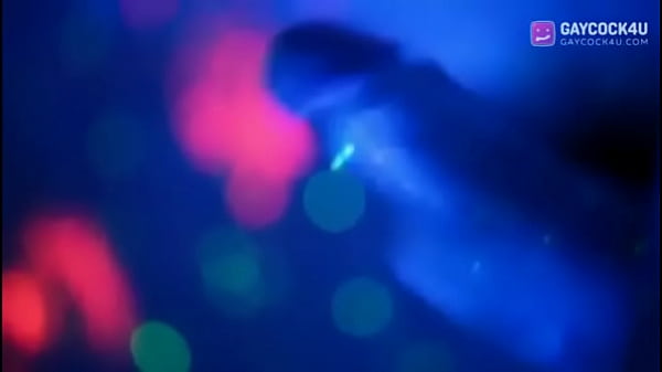 Hot jocks have sex with fluorescent paint and lights - Gaycock4u.com