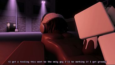 Asian femdomination in roblox gone wrong in the hood because it is in the hood 