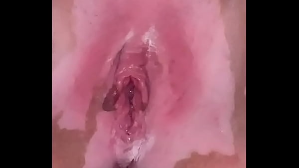 Orgasm and cum inside pussy creampie