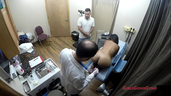 Latina Humiliated As Husband Watches Doctor Preforms Immigration Physical - GirlsGoneGyno.com