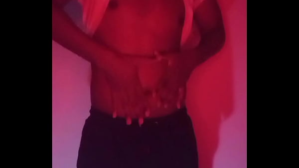 Labeto hot red room light masturbation with huge cumshot load s1e4 