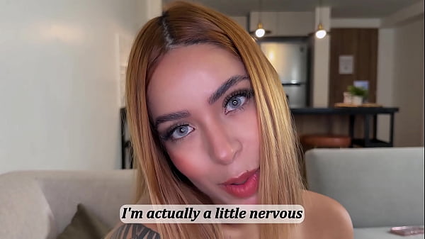 My step sister's best friend acts innocent but she's a slut in bed and asked me to stick it all in her