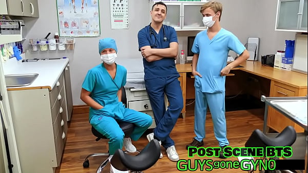 Male & female nurses learn to sound dr canada's penis 