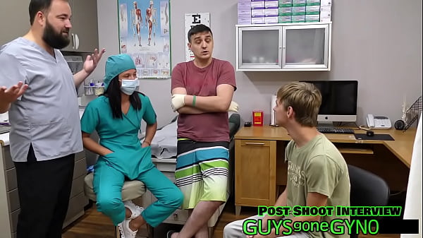 Male & female nurses learn to sound dr canada's penis 