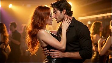 Beautiful Young Redhead Dances All Night With A Stranger And They End Up Fucking In The Vip Of The Disco thumbnail