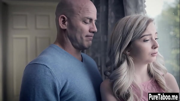 Sexy teen fucked by a perverted stepdad with huge dick