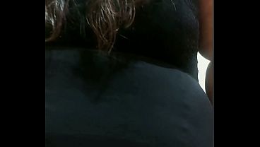 My wife freshly showered and ready to go out in search of cock 