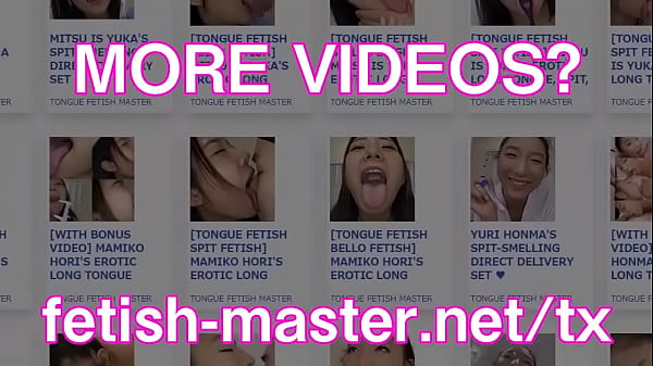 Japanese Asian Tongue Spit Face Nose Licking Sucking Kissing Handjob Fetish – More at fetish-master.net