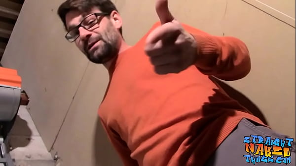 Hung Straight Amateur Jerks Off And Jizz thumbnail