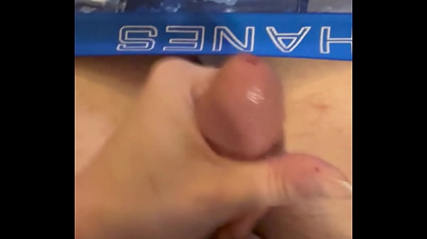 Jerking off my hard penis after a long day 