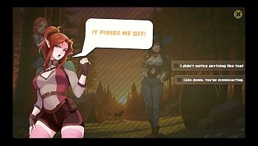 HaremVSZombies [ Hentai Game ] Ep.3 JEALOUS FEMDOM playing with my MORNIN WOOD ! video thumbnail