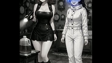 Two cats looking for pussy