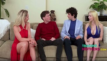Flaky Husbands Cucked By Step Son Swap Foursome - Christie Stevens, Sadie Summers, Rion King, Nick Strokes 