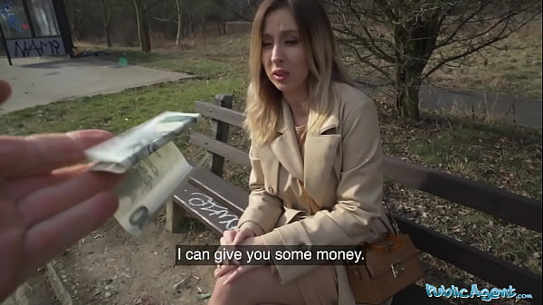 Play MP4 - Public Agent MILF with stunning big natural boobs gets creampied