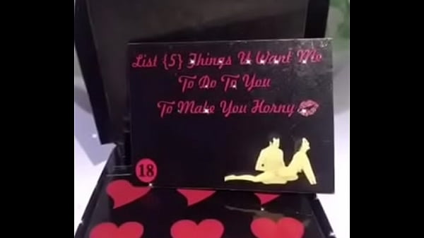 Adult game card
