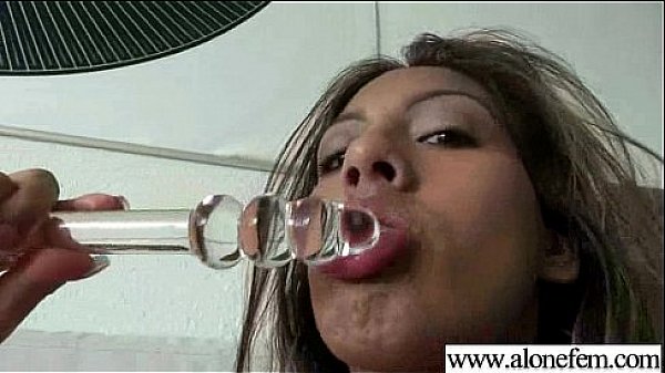 Amateur hot girl insert in holes all kind of toys clip 08 