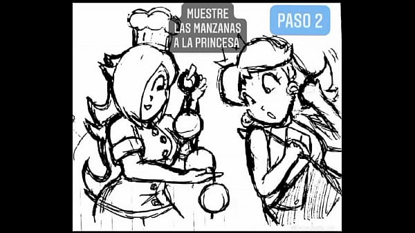 Rosalina chef mini comic 2 manzanas a la daisy 