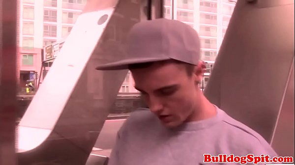 Cocksucking english chav banged on his back