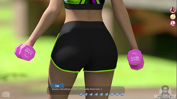 Helping the hotties ep 21 &ndash; visual novel gameplay by misterdoktor 