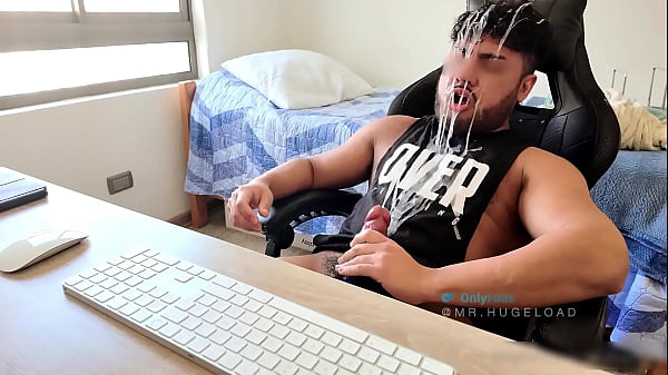 He Messed Up His Room With Cum And Came All Over His Own Body The Biggest Cumload Ever thumbnail