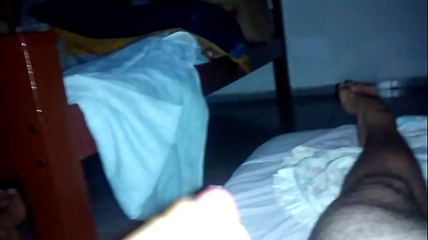 Handjob solo and cum 