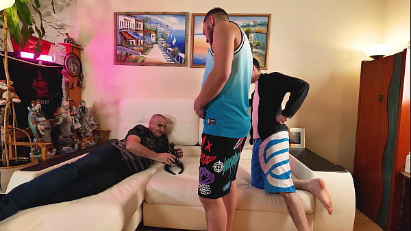 Miniature Milf Is Happy To Accept Three Dicks In All Holes thumbnail