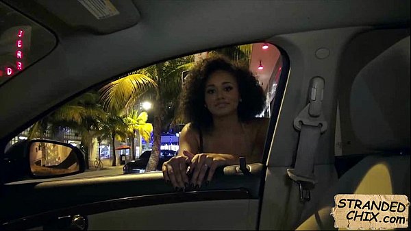 Curly hair beautyfucked outdoors Julie Kay.1.1