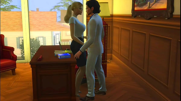 Office Story Boss fucks on_the desk