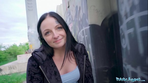 Public Agent Sweet Teen makes his Dreams CumTrue