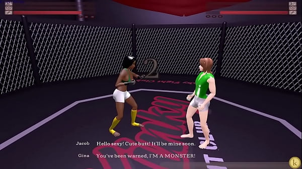 Nonton Jacob Vs Gina Kinky Fight Club Sexfight Femdom thumbnail