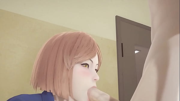 Play MP4 - Jujutsu Kaisen Hentai - Nobara Kugisaki Hardsex in a library - Japanese Asian Manga Anime Game Porn